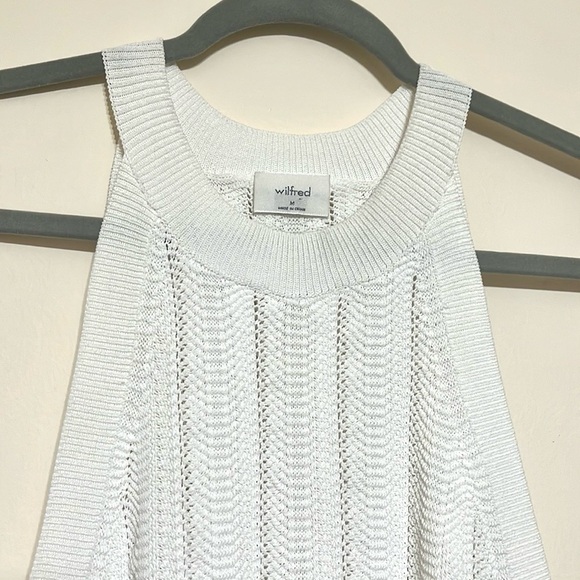 Aritzia Wilfred Halter Tank Size Medium - Picture 3 of 10